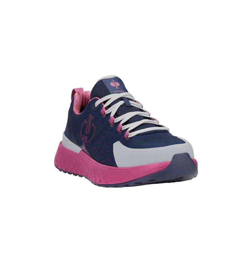 SB: SB Sicherheitshalbschuhe e.s. Comoe low + tiefblau/tarapink 4