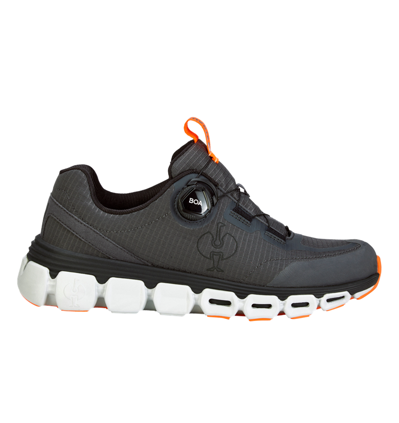 O1: O1 Berufsschuhe e.s. Rexburg low + anthrazit/warnorange 3