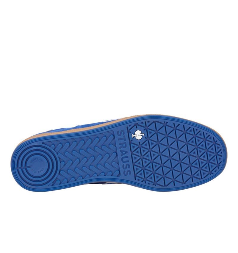 O1: O1 Work shoes e.s. Brockton low + gentianblue/white 5