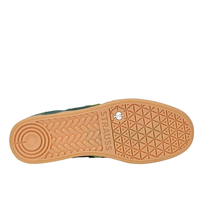 O1: O1 Work shoes e.s. Brockton low + green 5