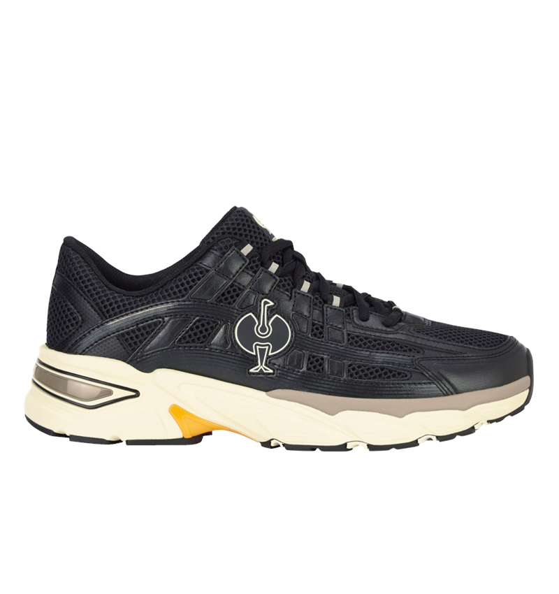 O1: O1 Berufsschuhe e.s. Lewistown low + schwarz/hellbeige 4