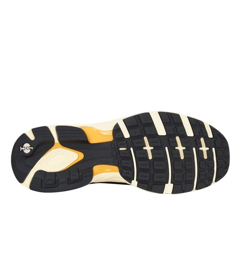 O1: O1 Berufsschuhe e.s. Lewistown low + schwarz/hellbeige 6