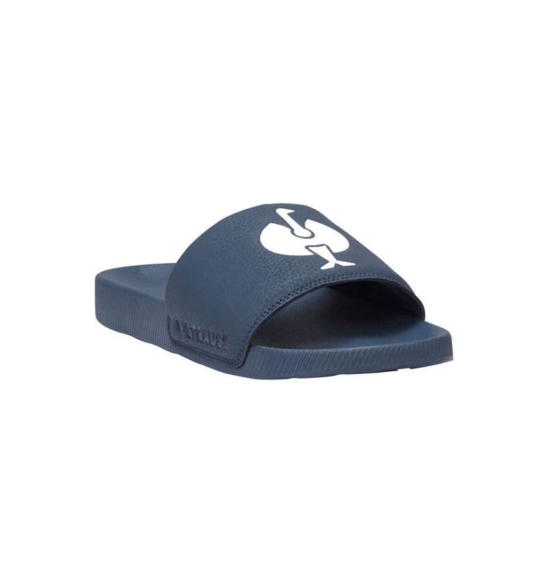 Work Clogs | Slip-ons: Pool shoes e.s. Utica + slateblue 3
