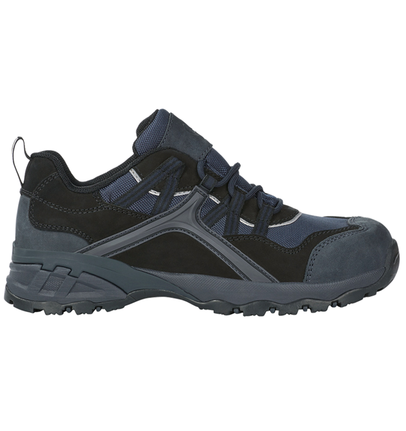 Safety Trainers: e.s. S1 Sicherheitshalbschuhe Pallas low + schwarz/saphir 2