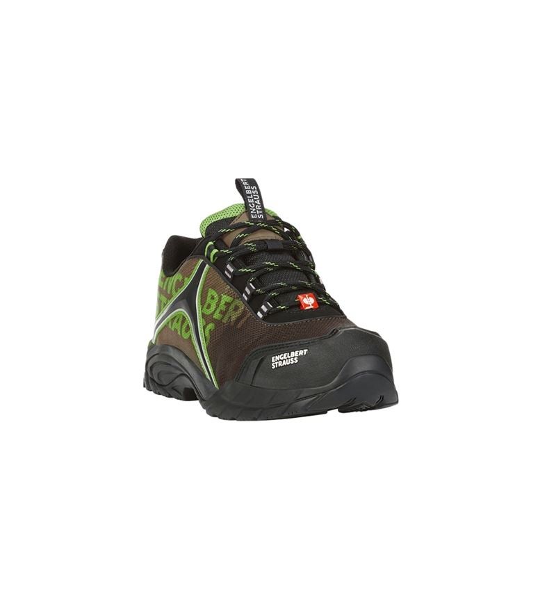 Safety Trainers: e.s. S1 Safety shoes Merak + chestnut/hazelnut 3