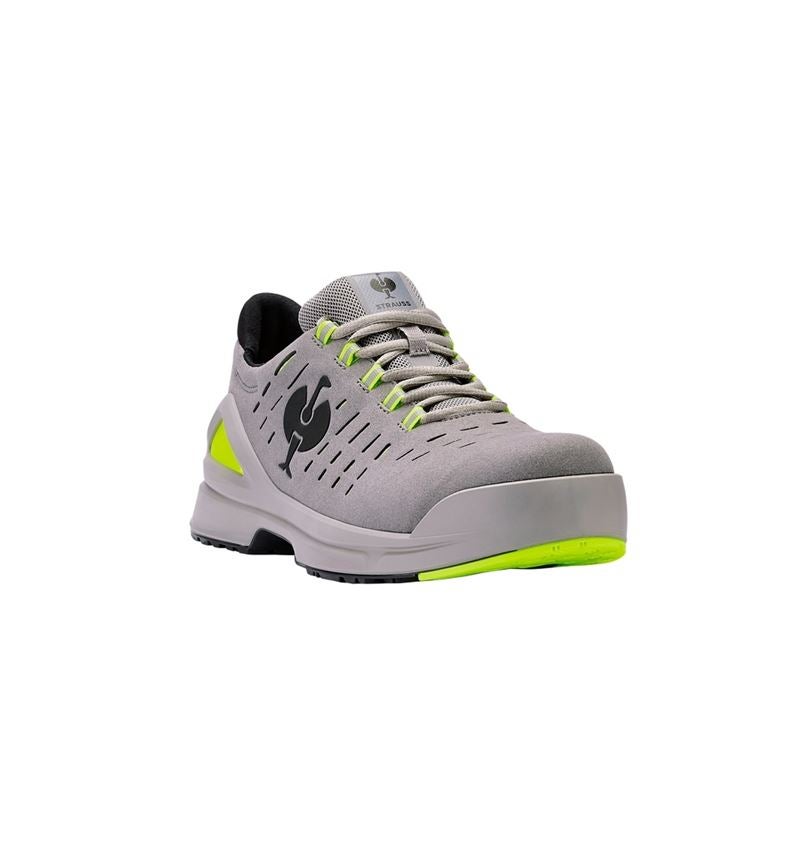 S1: S1 Sicherheitshalbschuhe e.s. Zembra + perlgrau/warngelb 3