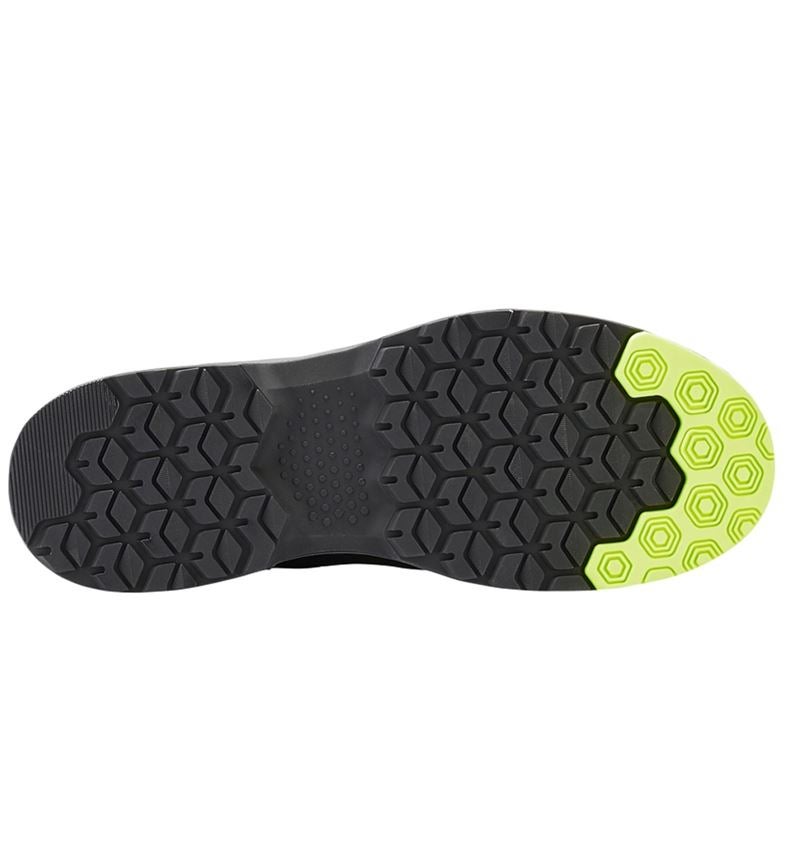 S1: S1 Sicherheitshalbschuhe e.s. Zembra + schwarz/warngelb 4