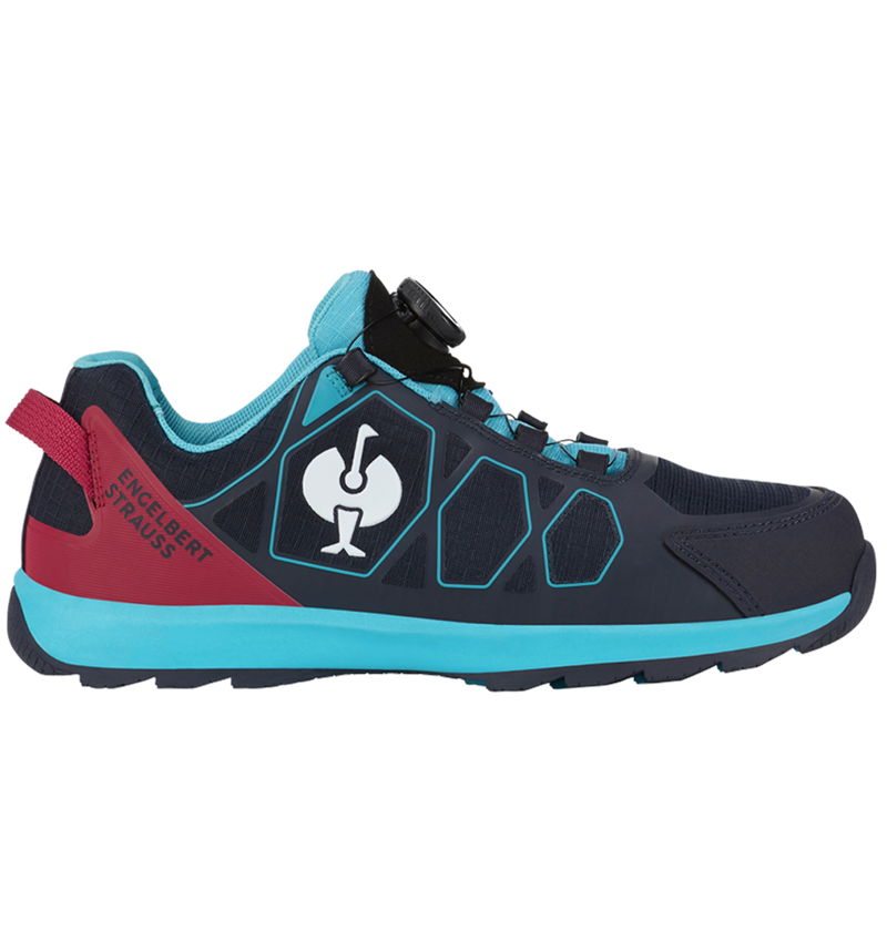 Medical | Healthcare: S1 Safety shoes e.s. Baham II low + deepblue/nice blue 2
