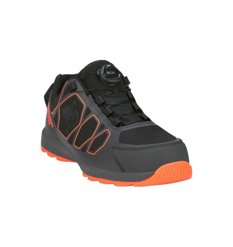 S1: S1 Sicherheitshalbschuhe e.s. Baham II low + anthrazit/warnorange 4