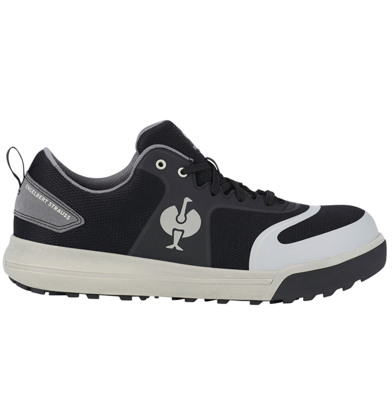 S1: S1 Sicherheitshalbschuhe e.s. Vasegus II low + schwarz/anthrazit 1