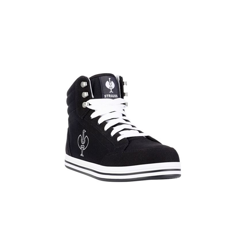 S1P: S1P Sicherheitsschuhe e.s. Tolosa II mid + schwarz/hellgrau 1