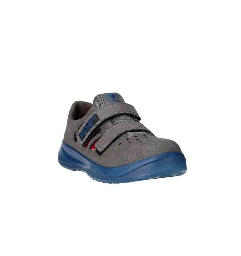 S1P	: S1P Safety sandals e.s. Banco + anthracite/alkaliblue 4