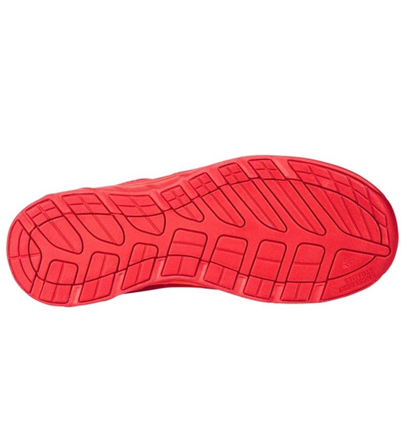 S1: S1 Safety shoes e.s. Tarvos II + high-vis orange/red 3