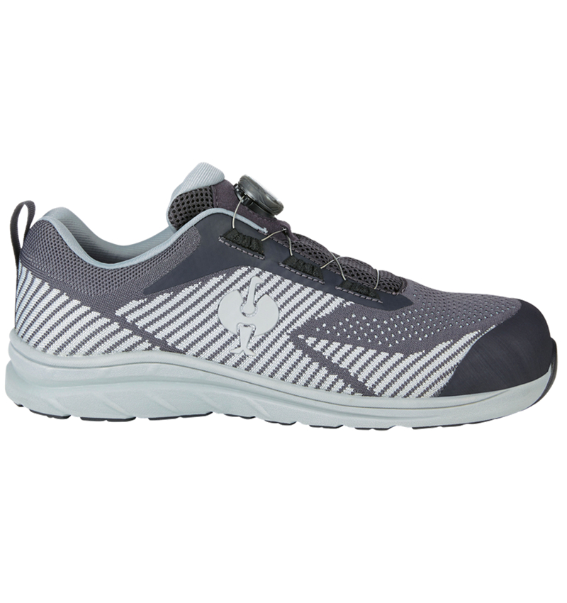 LKW-Fahrer: S1 Sicherheitshalbschuhe e.s. Tegmen IV low + anthrazit/platin 1