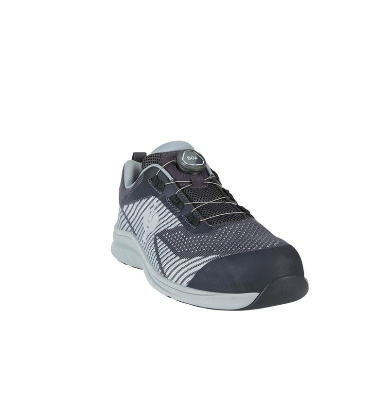 LKW-Fahrer: S1 Sicherheitshalbschuhe e.s. Tegmen IV low + anthrazit/platin 2