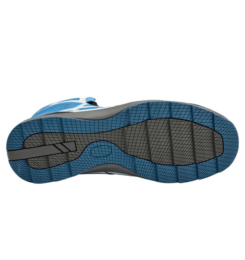 S1P: S1P Safety boots e.s. Baham II mid + royalblue/black 3