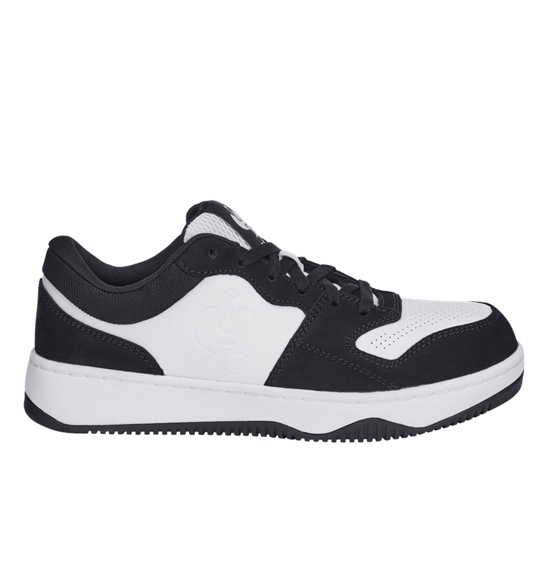 S1: S1 Sicherheitshalbschuhe e.s. Eindhoven low + schwarz/weiß 4