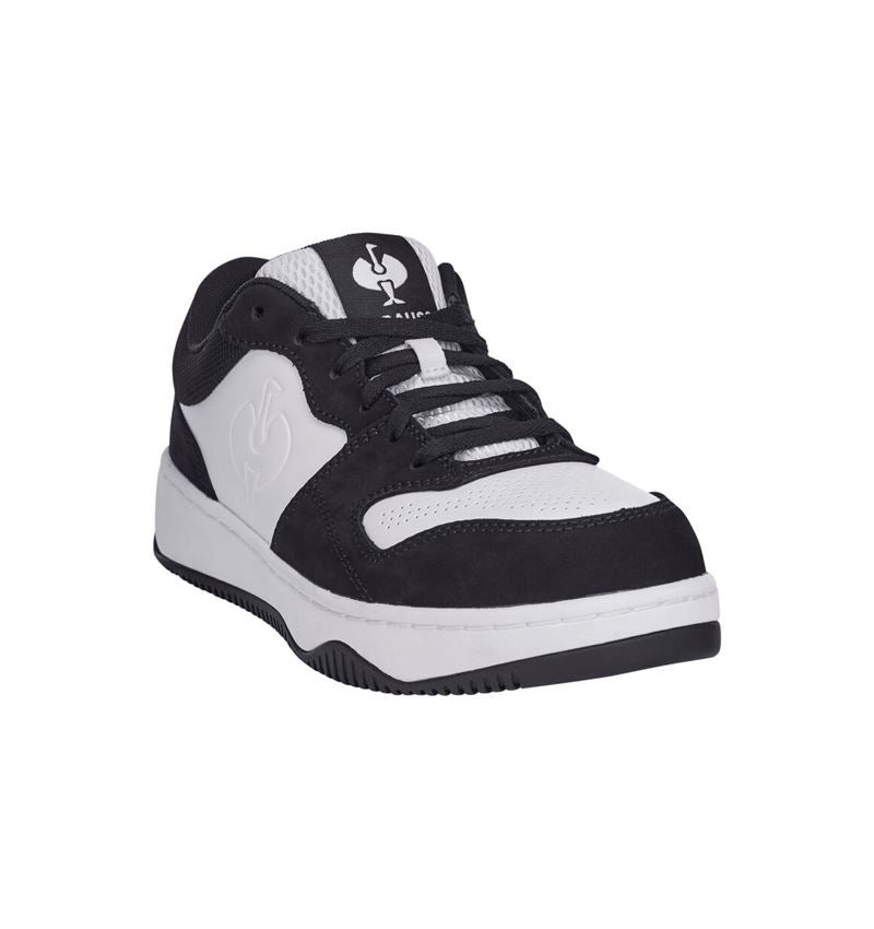 S1: S1 Sicherheitshalbschuhe e.s. Eindhoven low + schwarz/weiß 5