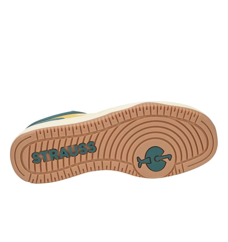 S1: S1 Sicherheitshalbschuhe e.s. Eindhoven low + smaragdgrün/chromgelb 6