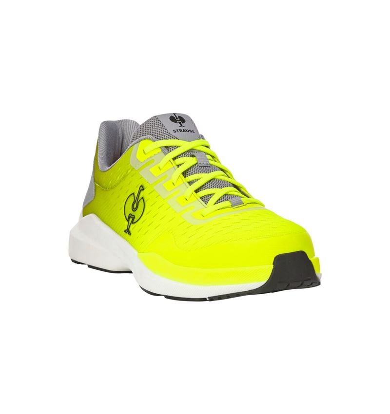 Medical | Healthcare: S1 Safety shoes e.s. Padua low + platinum/high-vis yellow 6