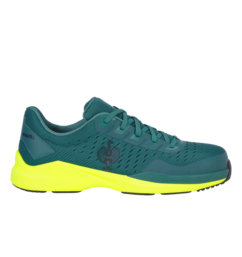 Medical | Healthcare: S1 Safety shoes e.s. Padua low + emeraldgreen/high-vis yellow 3