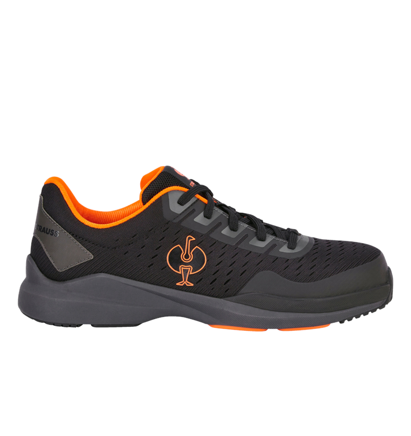 Medical | Healthcare: S1 Safety shoes e.s. Padua low + black/high-vis orange 4