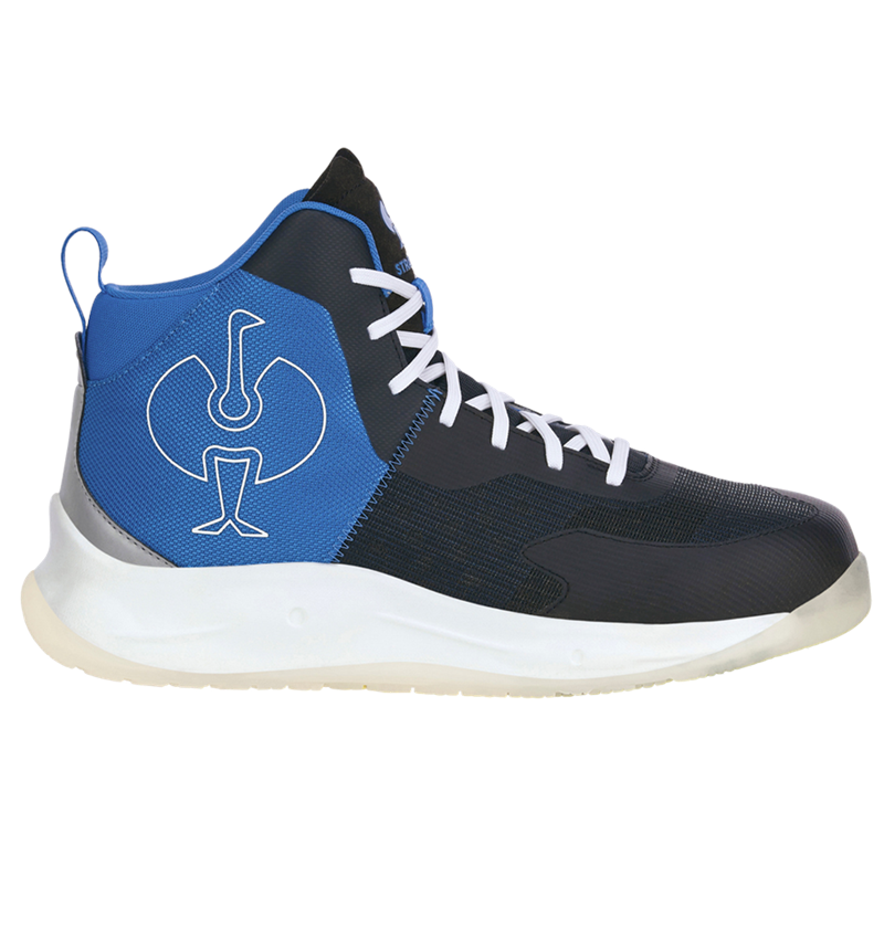 S1P: S1PS Sicherheitsschuhe e.s. Marseille mid + schwarz/royal 4