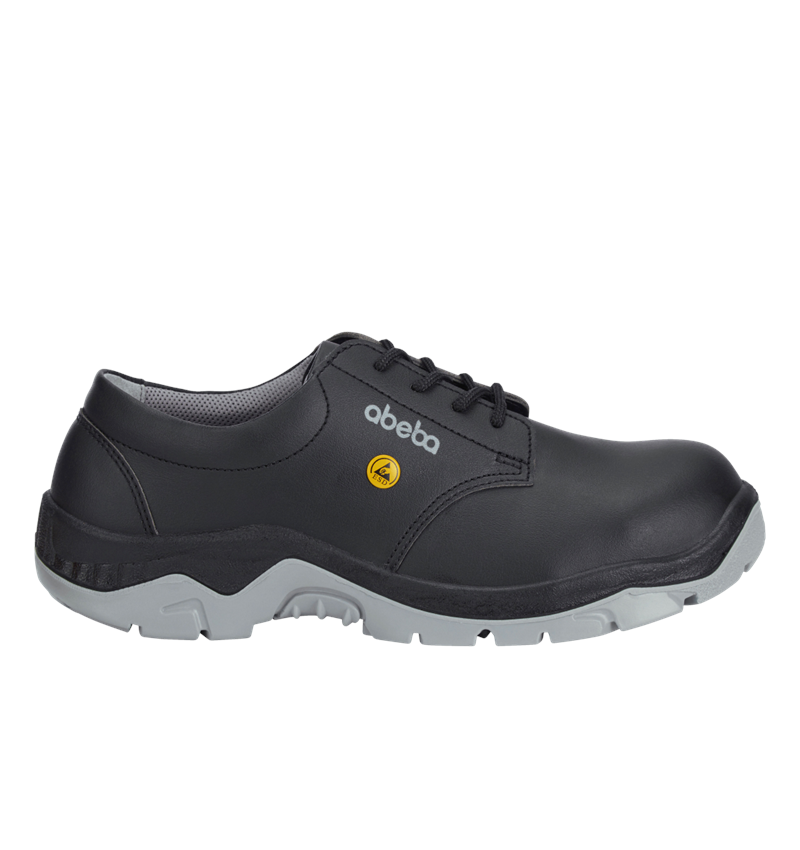 S2: ABEBA S2 Safety shoes Andros + black