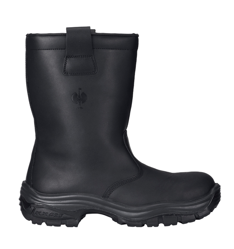 Winterschuhe: S3 Winter-Sicherheitsstiefel + schwarz 1