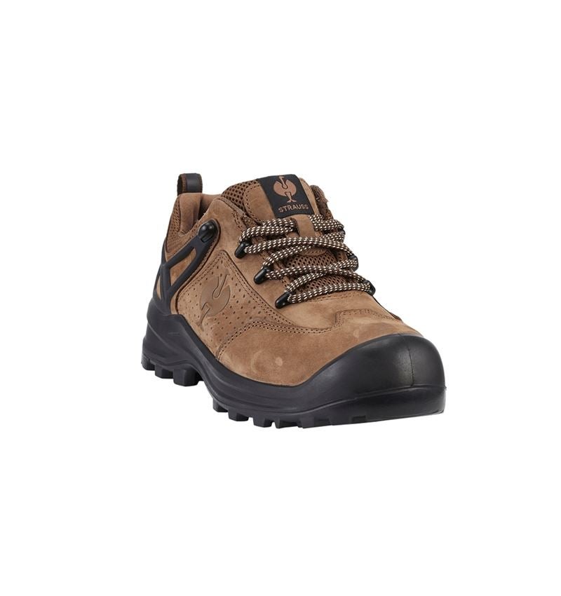 Safety Trainers: S3 Sicherheitshalbschuhe e.s. Kasanka low + braun 2