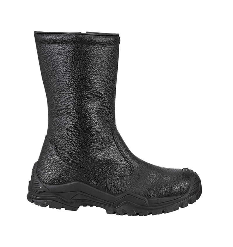Winterschuhe: STONEKIT S3 Winter-Sicherheitsstiefel Chicago + schwarz