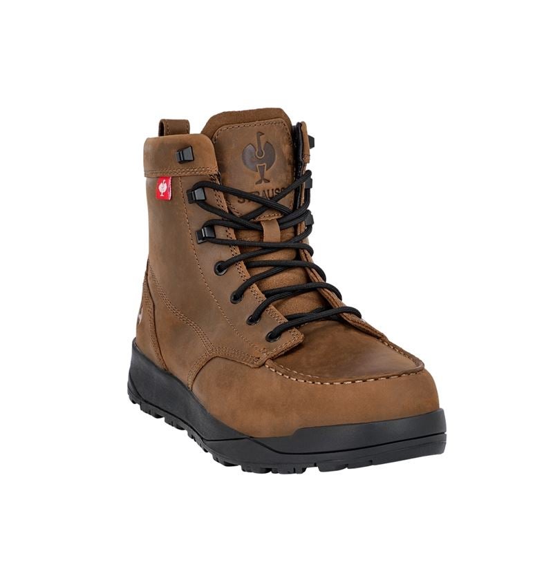 S3: S3 Safety boots e.s. Omaha mid + carobbrown 6