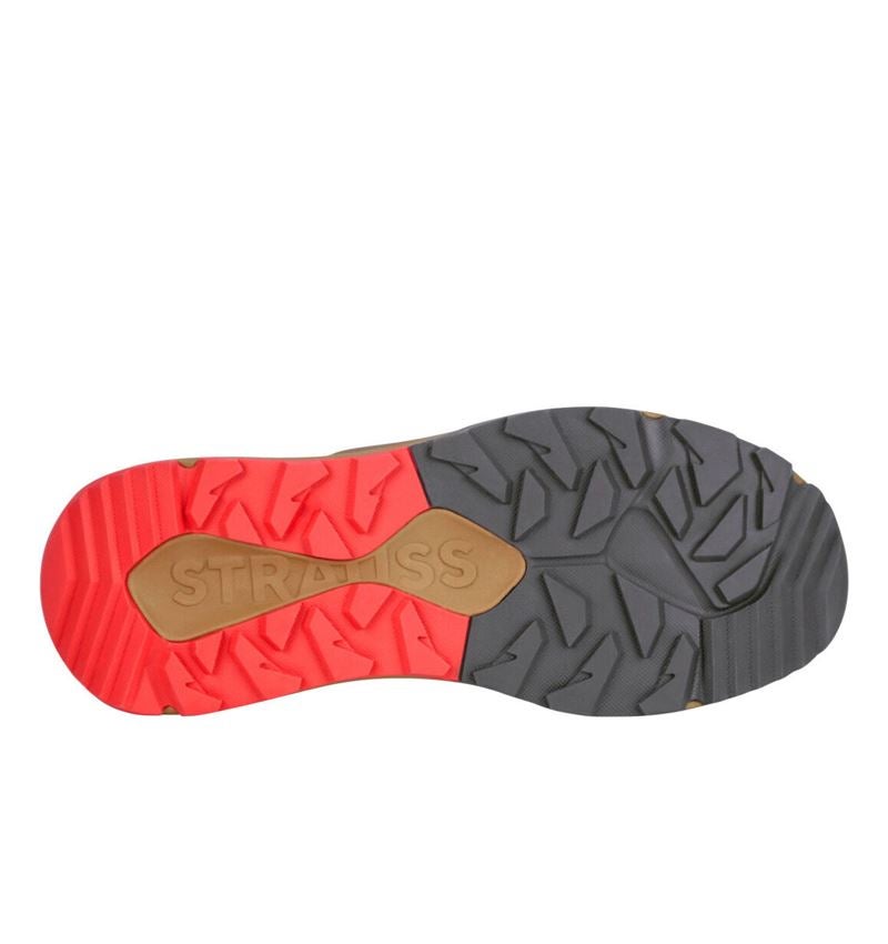 S6: S6 Safety boots e.s. Harlem low + desertbrown 6