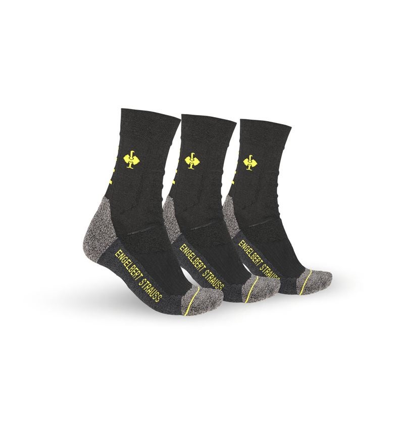Winter: e.s. Allround Socken Function light/high + schwarz