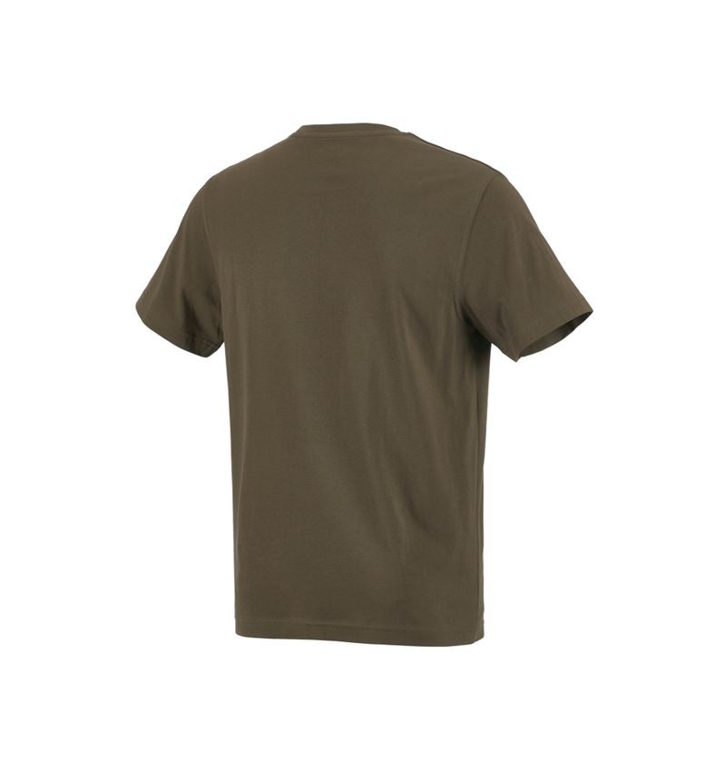 Shirts & Co.: e.s. T-Shirt cotton + oliv 4