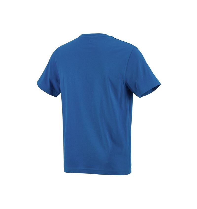 Shirts & Co.: e.s. T-Shirt cotton + enzianblau 8