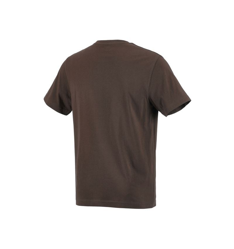 Shirts & Co.: e.s. T-Shirt cotton + kastanie 4