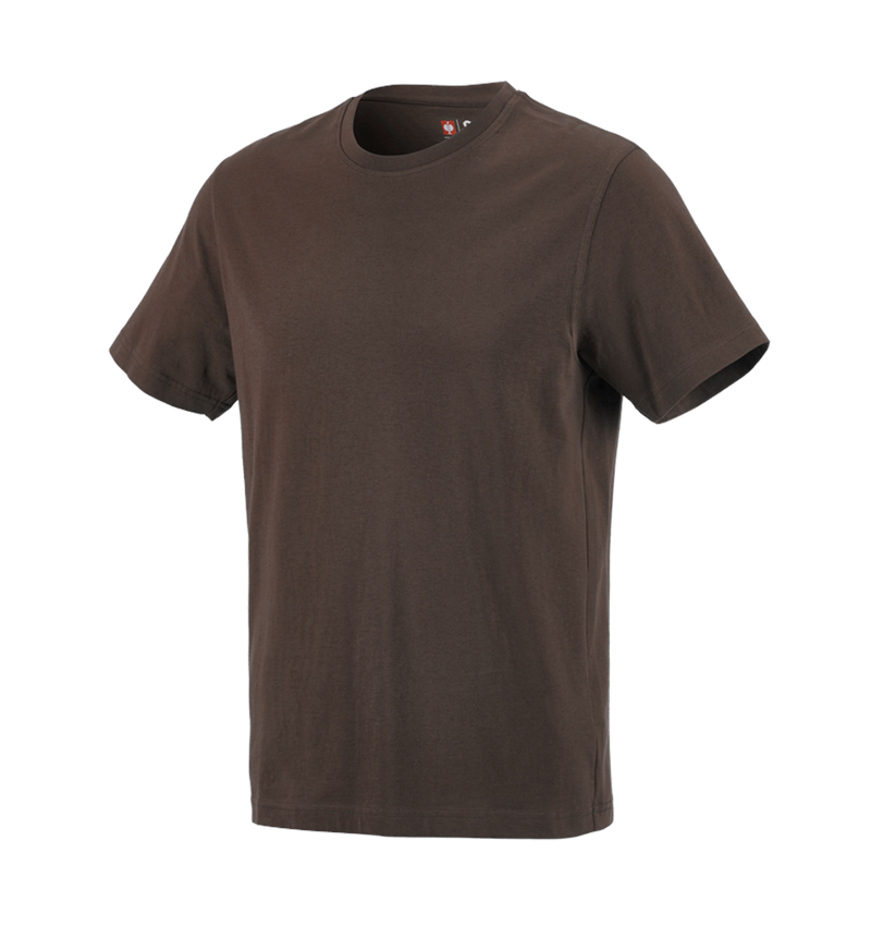 Shirts & Co.: e.s. T-Shirt cotton + kastanie 3