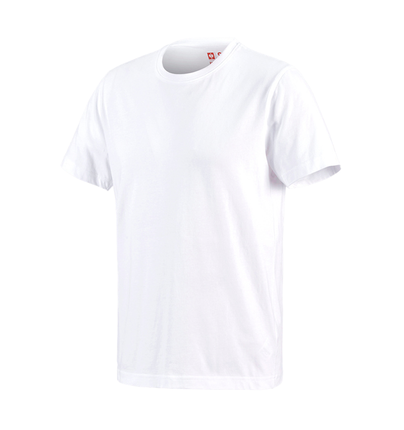 Shirts & Co.: e.s. T-Shirt cotton + weiß 5