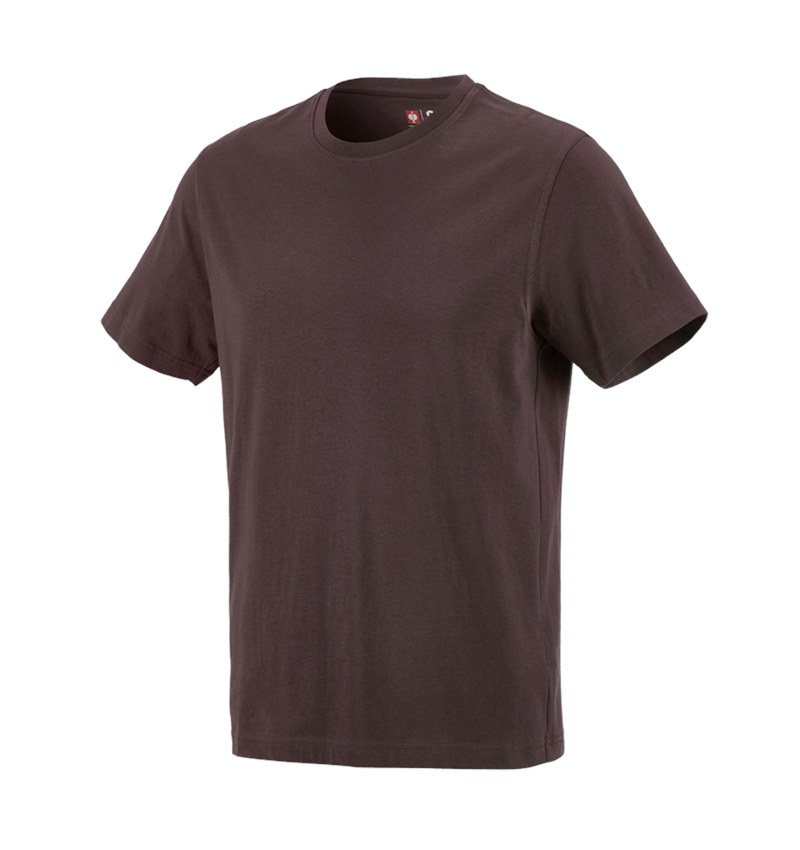 Shirts & Co.: e.s. T-Shirt cotton + braun 3