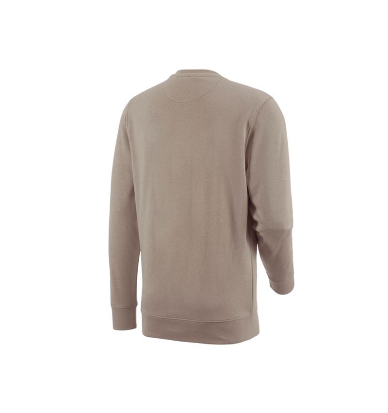 Shirts & Co.: e.s. Sweatshirt poly cotton + lehm 2