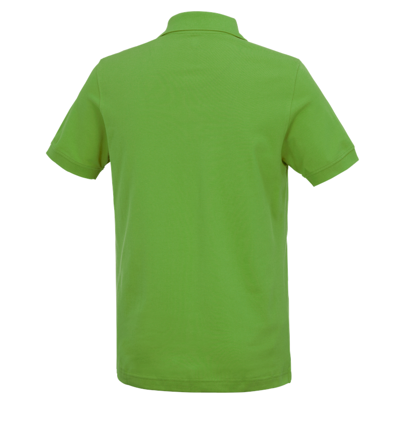 Gartenarbeit: e.s. Polo-Shirt cotton Deluxe + seegrün 3
