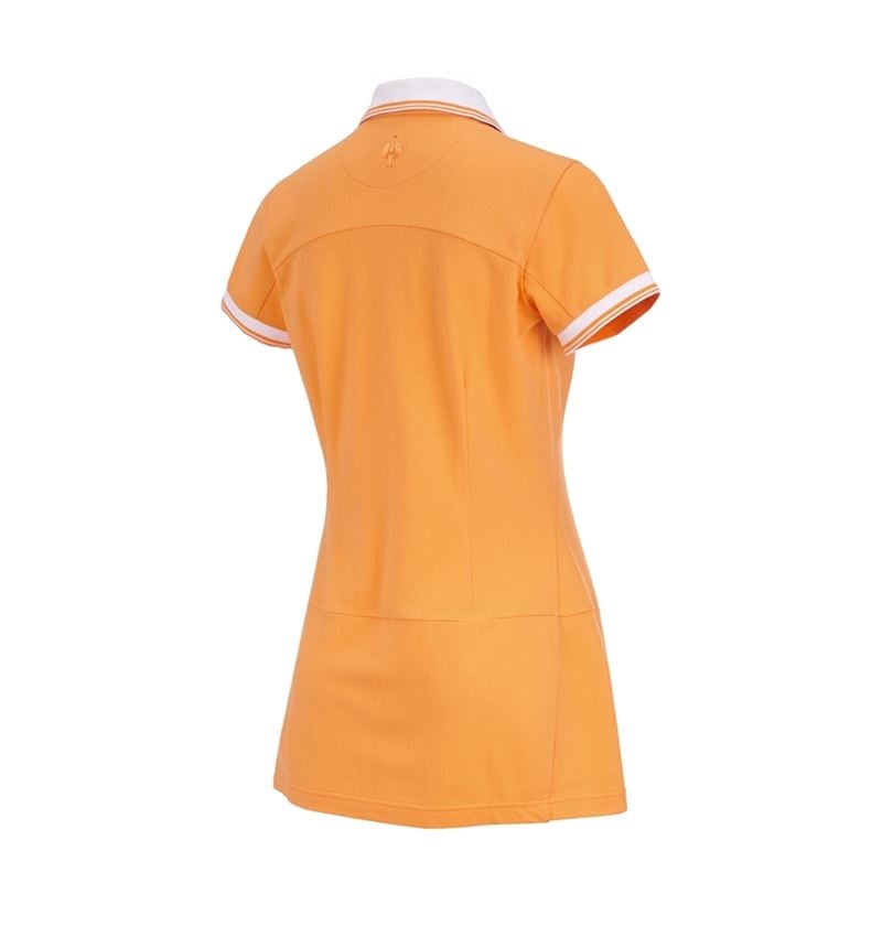Shirts & Co.: Piquékleid e.s.avida + hellorange 1