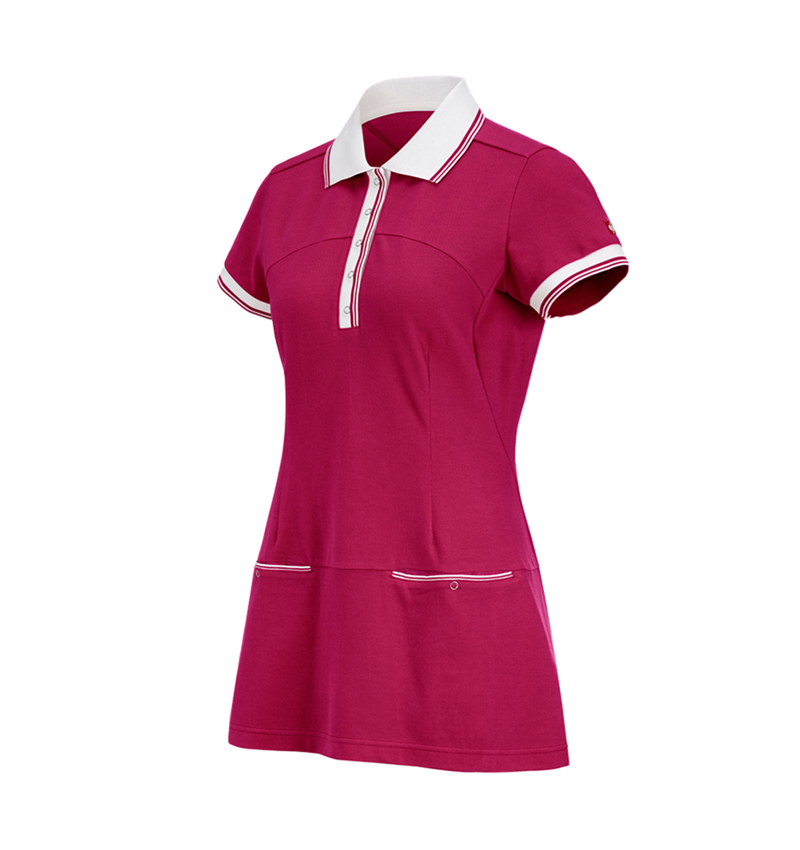 Shirts & Co.: Piquékleid e.s.avida + beere
