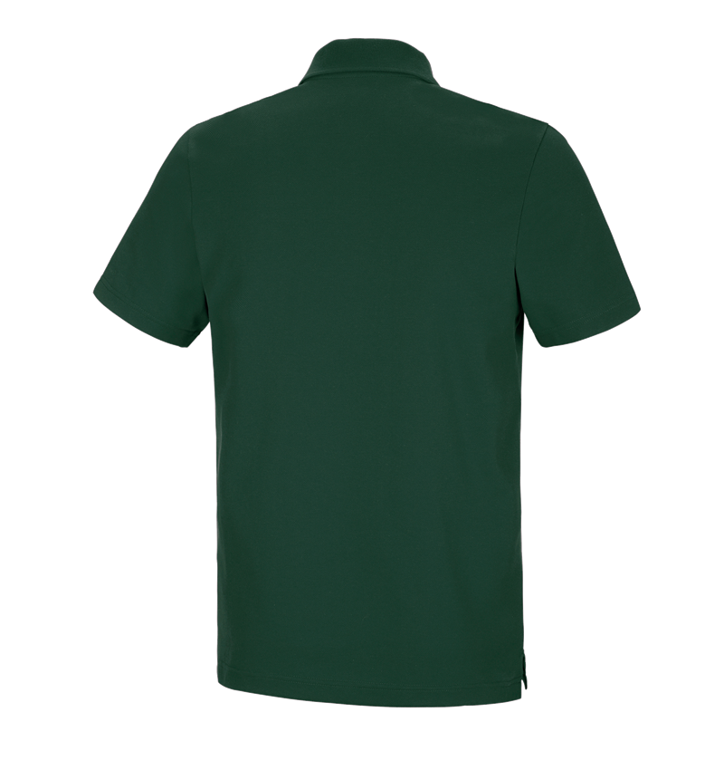 Themen: e.s. Funktions Polo-Shirt poly cotton + grün 4