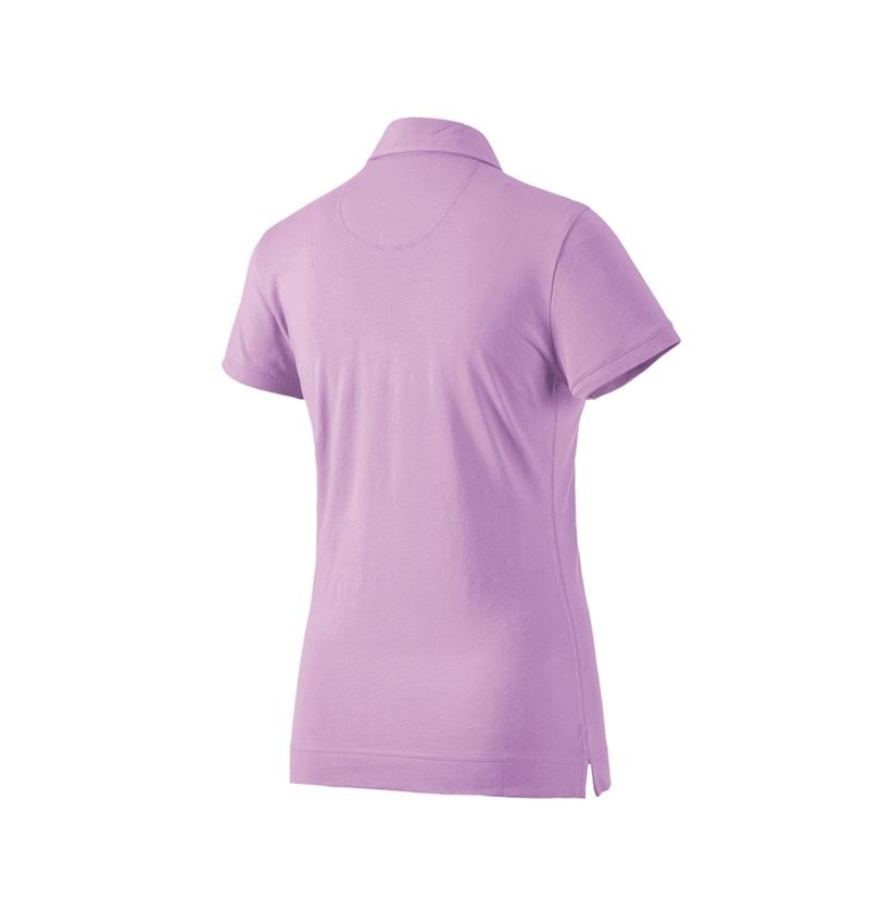 Topics: e.s. Polo shirt cotton stretch, ladies' + lavender 1