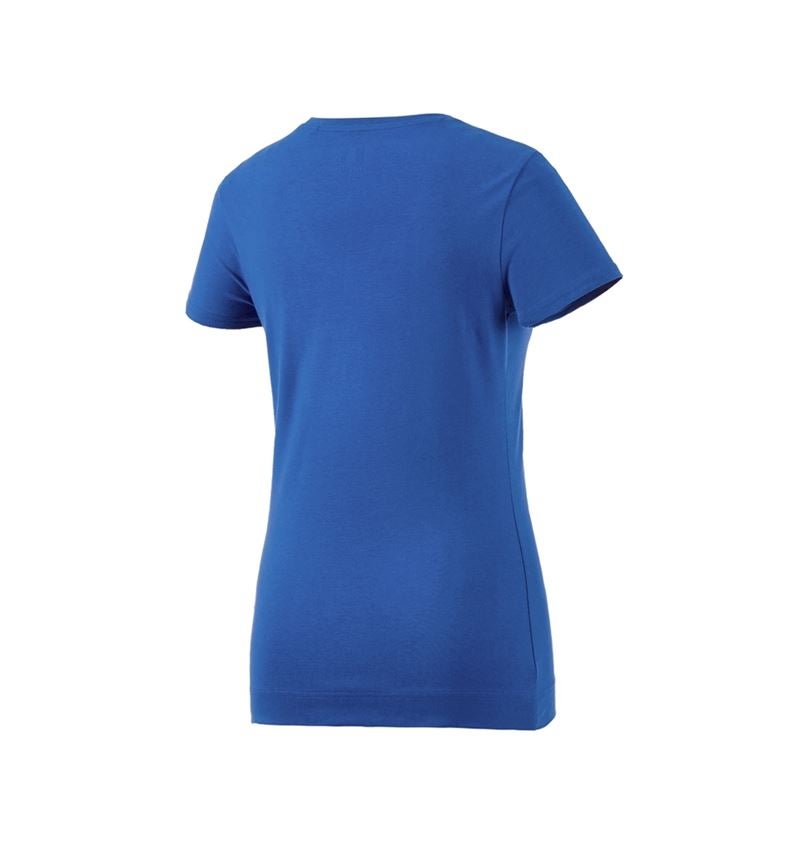 Shirts, Pullover & more: e.s. T-shirt cotton stretch, ladies' + gentianblue 5