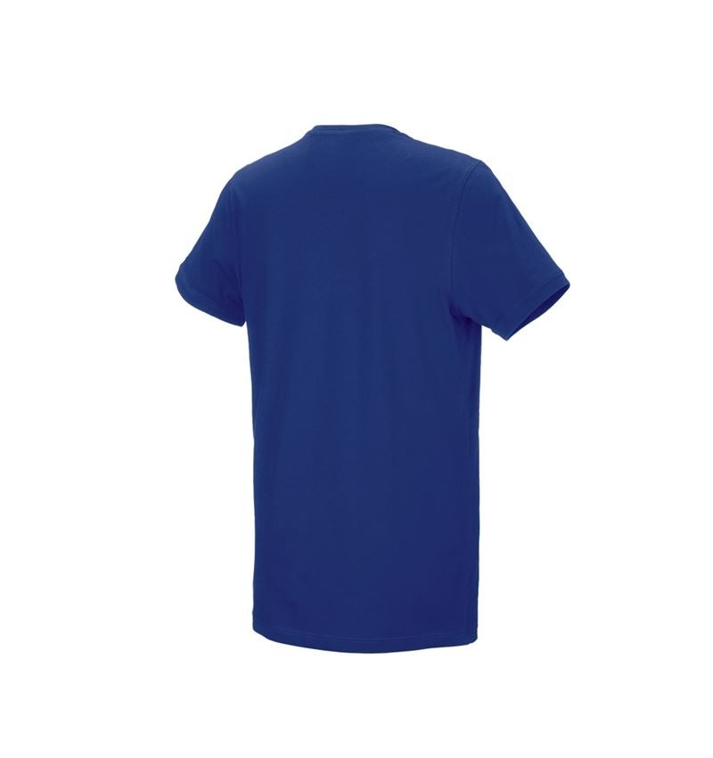 Shirts, Pullover & more: e.s. T-shirt cotton stretch, long fit + royalblue 3