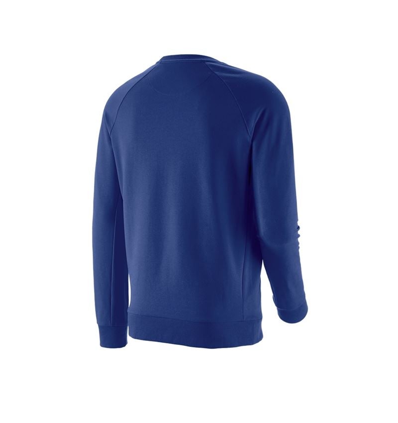 Topics: e.s. Sweatshirt cotton stretch + royalblue 3