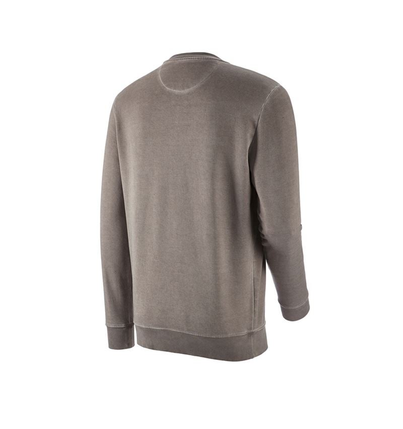 Shirts, Pullover & more: e.s. Sweatshirt vintage poly cotton + taupe vintage 5